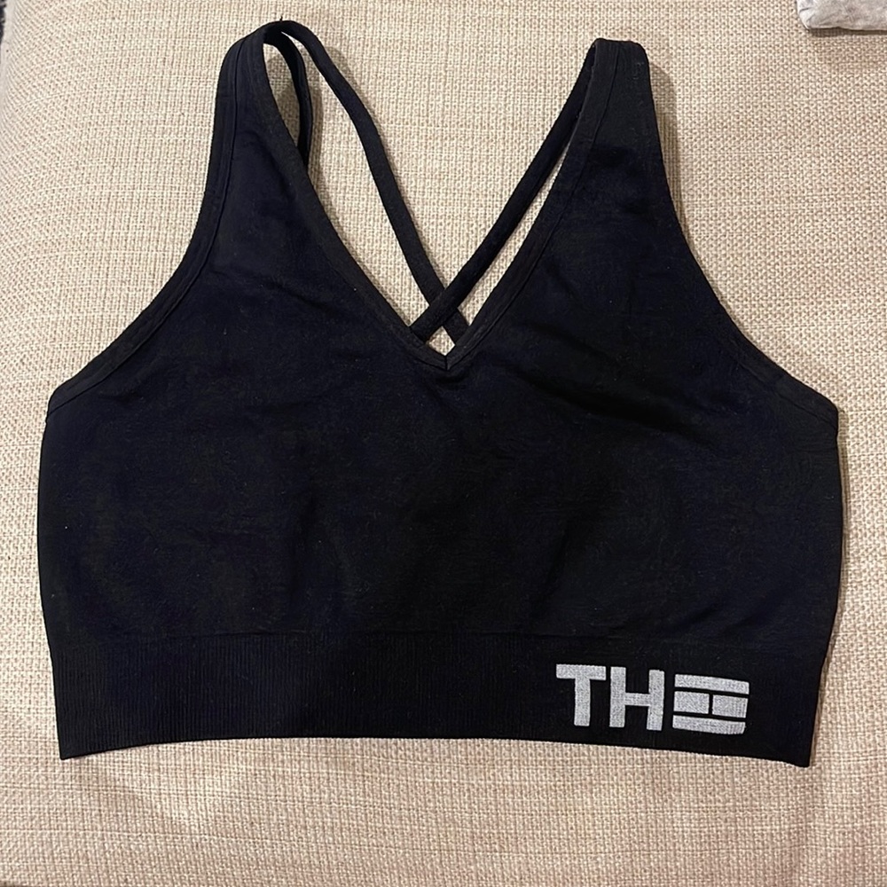 Tommy Hilfiger Black Sports Bra